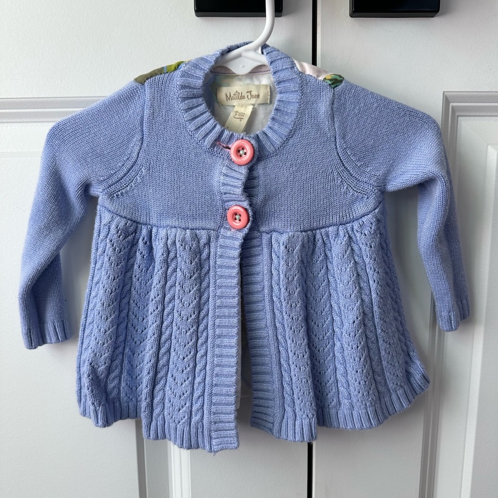 Matilda Jane (The Adventure Begins) I Spy Cardigan Sweater (Size 3-6 Months)